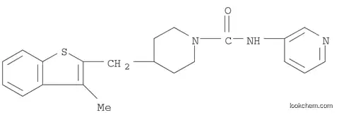 Molecular Structure of 1164113-03-4 (1-Piperidinecarboxamide, 4-[(3-methylbenzo[b]thien-2-yl)methyl]-N-3-pyridinyl-)